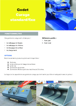 Baggerschaufel Arden C61R40