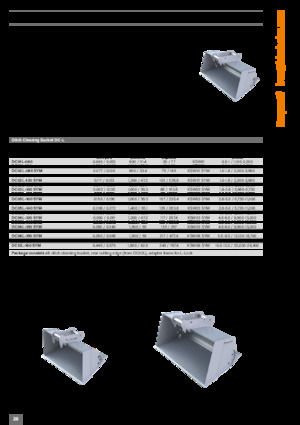 Baggerschaufel Kinshofer DC23L-200
