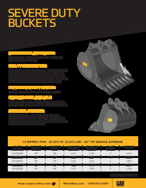 Baggerschaufel Werk-Brau EX20SD