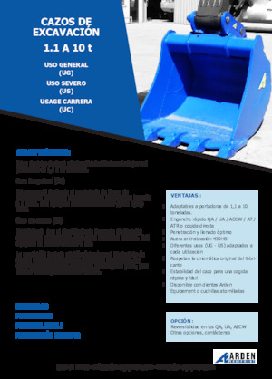 Baggerschaufel Arden R05G05