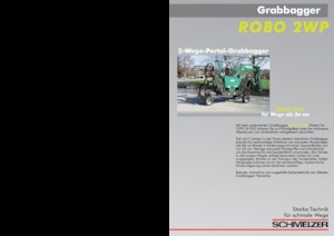 Friedhofsbagger Schmelzer ROBO 2 WP 