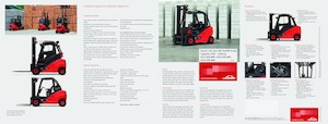 Explosionsgeschützte Frontstapler Diesel Linde H30D Beverage 