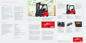 Frontstapler Elektro Linde E20PL std.