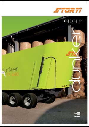 Futtermischwagen Storti Dunker T3 440