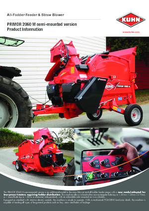 Futtermischwagen Kuhn Primor 2060 M Semi-Mounted