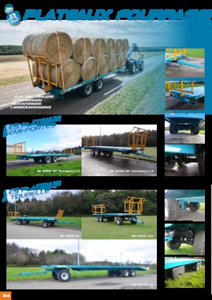 Pritsche Anhänger Rolland RP 7504 SP