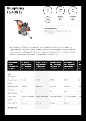 Fugenschneider Husqvarna FS 400 LV