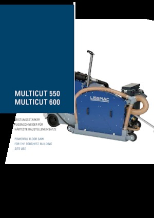 Fugenschneider Lissmac Multicut 600 G