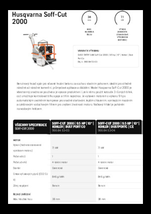 Fugenschneider Husqvarna Soff-Cut® 2000