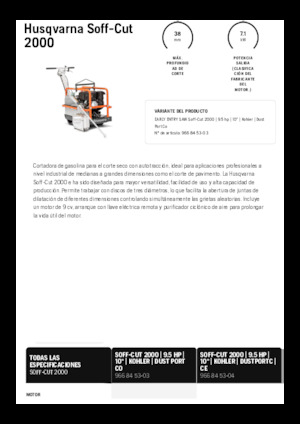 Fugenschneider Husqvarna Soff-Cut® 2000