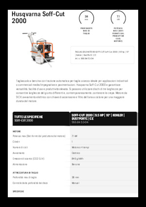 Fugenschneider Husqvarna Soff-Cut® 2000