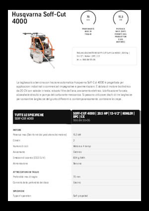 Fugenschneider Husqvarna Soff-Cut® 4000