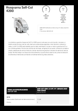 Fugenschneider Husqvarna Soff-Cut® 4200