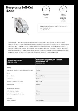 Fugenschneider Husqvarna Soff-Cut® 4200