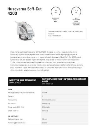 Fugenschneider Husqvarna Soff-Cut® 4200