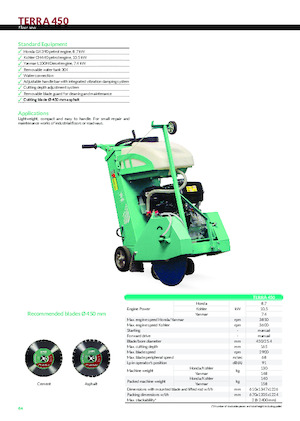 Fugenschneider Imer Terra 450