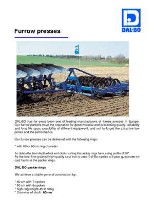 Packer DAL-BO UP 3,15