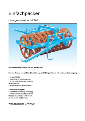 Packer Tigges UPN 900-170