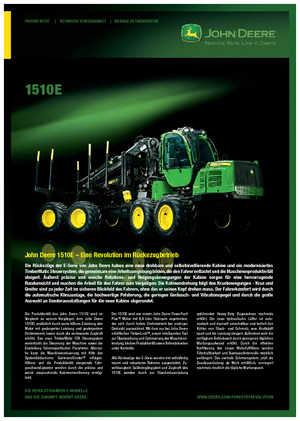 Tragschlepper John Deere 1510 E
