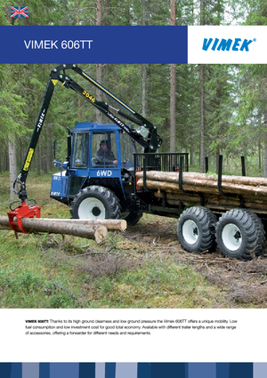 Tragschlepper Vimek 606 TT