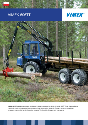 Tragschlepper Vimek 606 TT