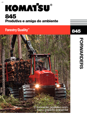 Tragschlepper Komatsu 845