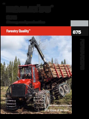 Tragschlepper Komatsu 875