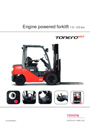 Frontstapler Diesel Toyota 06-8 FD 18F 