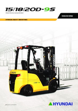 Frontstapler Diesel Hyundai 20D-9S