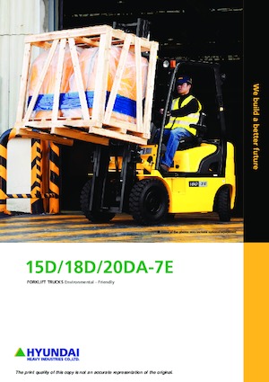 Frontstapler Diesel Hyundai 18D-7E