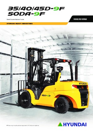 Frontstapler Diesel Hyundai 40D-9F