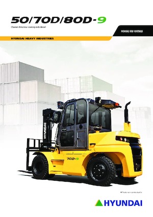 Frontstapler Diesel Hyundai 50D-9