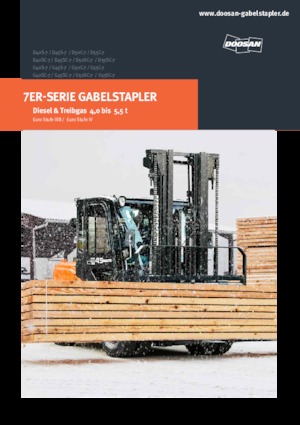 Frontstapler Diesel Doosan D55C-7