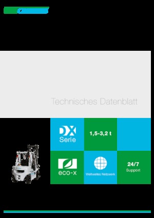 Frontstapler Diesel UniCarriers DX 20