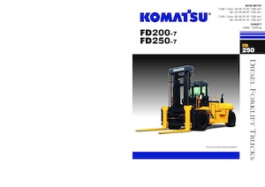 Frontstapler Diesel Komatsu FD200-7