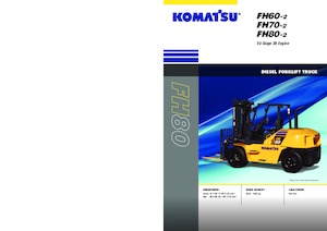 Frontstapler Diesel Komatsu FH80-2