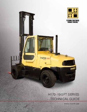 Frontstapler Diesel Hyster H190FT 