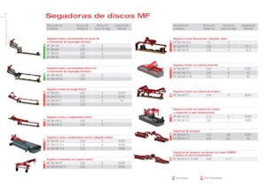 Frontmähwerke Scheiben m. Aufbereiter Massey Ferguson DM357 FQ-RC