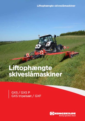 Frontmähwerke Scheiben m. Aufbereiter Kongskilde GXF 3605 P