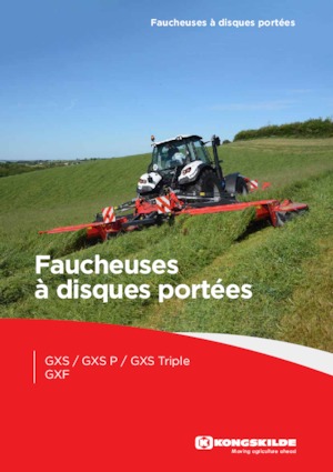 Frontmähwerke Scheiben m. Aufbereiter Kongskilde GXF 3605 P