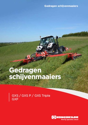 Frontmähwerke Scheiben m. Aufbereiter Kongskilde GXF 3605 P