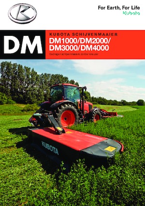 Frontmähwerke Scheiben o. Aufbereiter Kubota DM4032