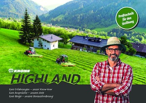 Frontmähwerke Scheiben o. Aufbereiter Krone EasyCut F 320 Highland