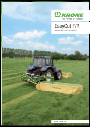 Frontmähwerke Scheiben o. Aufbereiter Krone EasyCut F 320 Gen.2