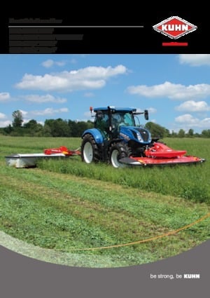 Frontmähwerke Scheiben o. Aufbereiter Kuhn GMD 2721 F-FF