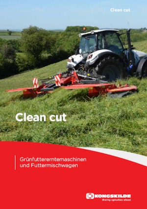 Frontmähwerke Scheiben o. Aufbereiter Kongskilde SMF 3005