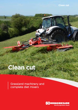 Frontmähwerke Scheiben o. Aufbereiter Kongskilde SMF 3005