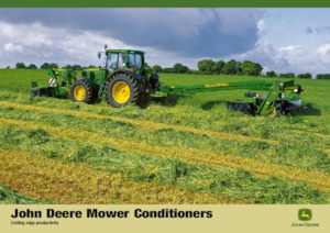 Frontmähwerke Scheiben m. Aufbereiter John Deere 228