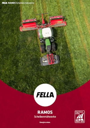 Frontmähwerke Scheiben m. Aufbereiter Fella Ramos 3060 FP-KC