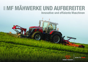 Frontmähwerke Scheiben o. Aufbereiter Massey Ferguson DM316 FP